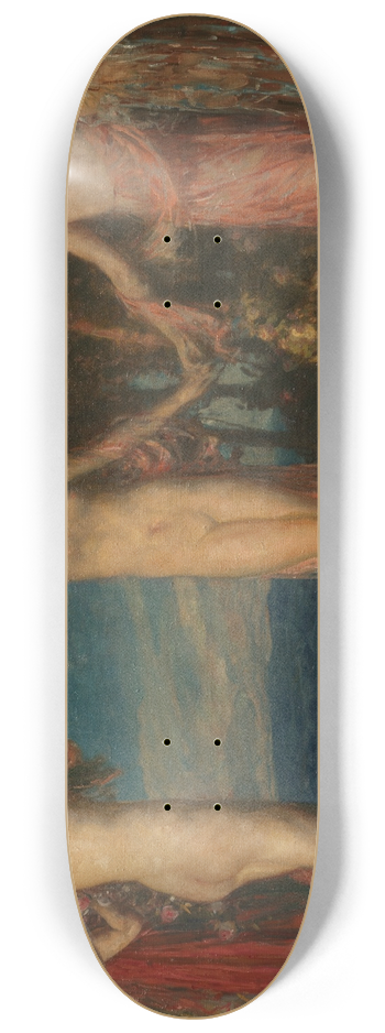 Carl Von Marr - Der Frhling 8.25 inch art skate deck