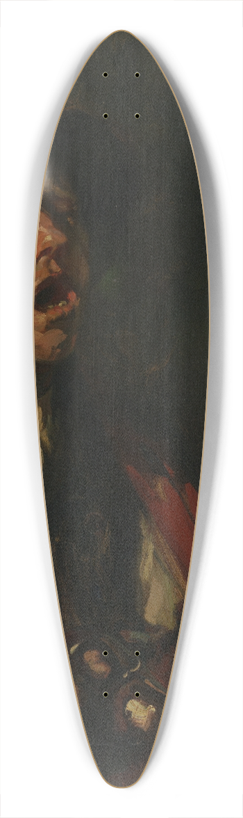 Friedrich Fehr - Der Trinker 39.3 inch art pintail longboard deck