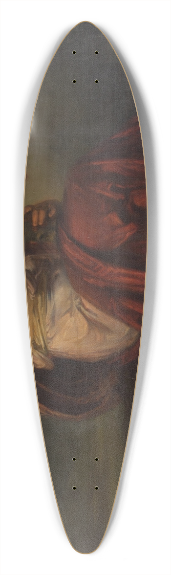 Friedrich von Amerling - Die Strke 39.3 inch art pintail longboard deck