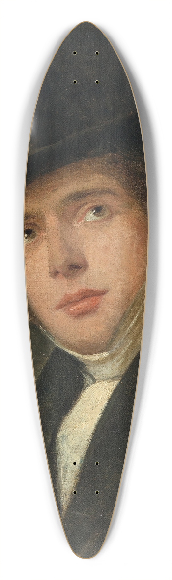 Friedrich von Amerling - Portrait Of His Brother Andreas 39.3 inch art pintail longboard deck