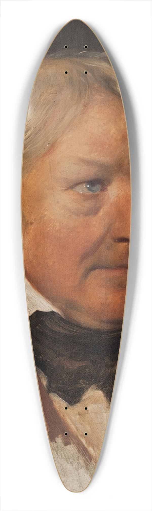 Friedrich von Amerling - Portrait Of Thorvaldsen 39.3 inch art pintail longboard deck