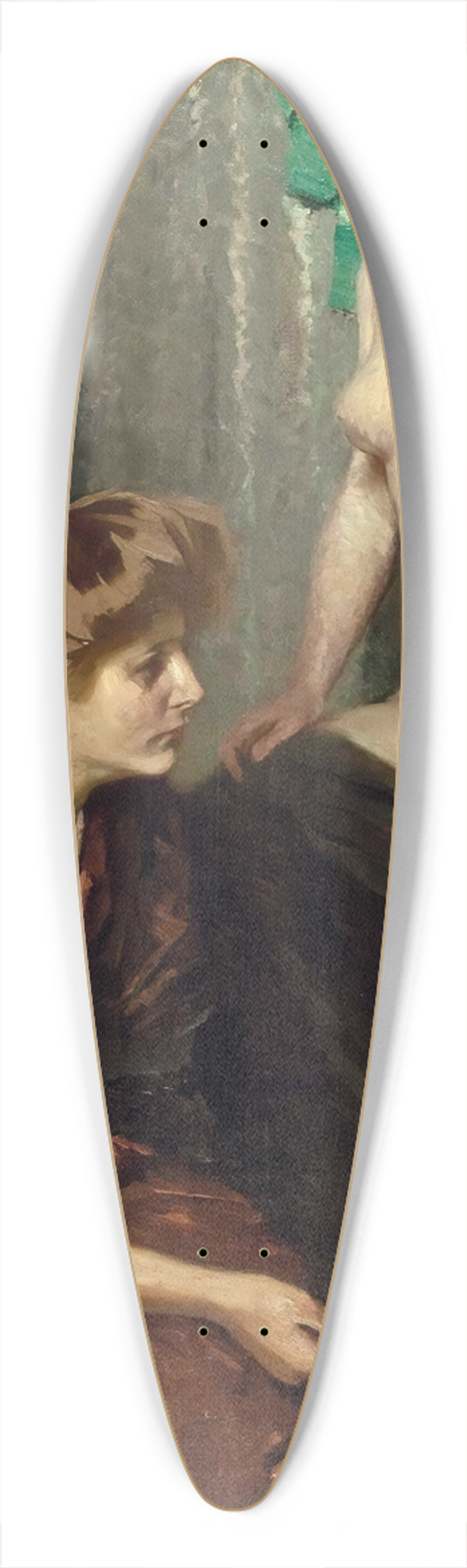 Frigyes Strobentz - Die Modelle 39.3 inch art pintail longboard deck