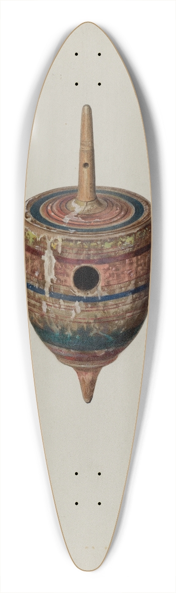 Fritz Boehmer - Childs Top 39.3 inch art pintail longboard deck