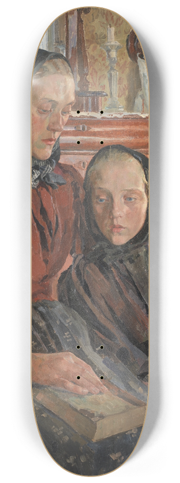 Carl Wilhelmson - Sisters 8.25 inch art skate deck