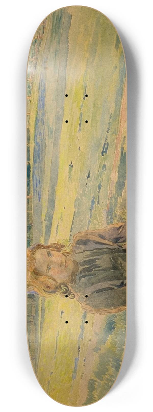 Carl Wilhelmson - Summer Evening 8.25 inch art skate deck