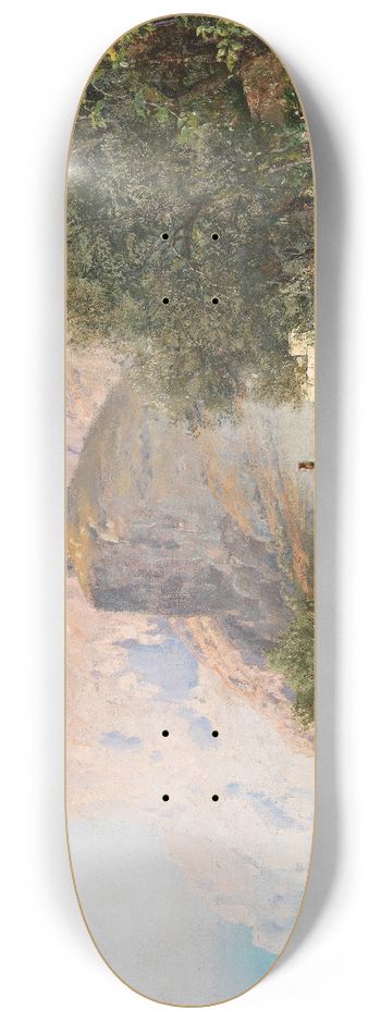 Carl Wuttke - Prozession auf Capri 8.25 inch art skate deck