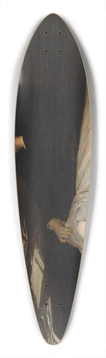 Gabriel von Max - Der Anatom 39.3 inch art pintail longboard deck