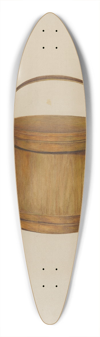 G.A. Spangenberg - Sap Pail 39.3 inch art pintail longboard deck