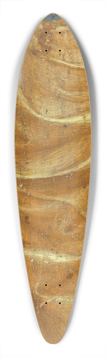 Gentile da Fabriano - Saint Peter 39.3 inch art pintail longboard deck