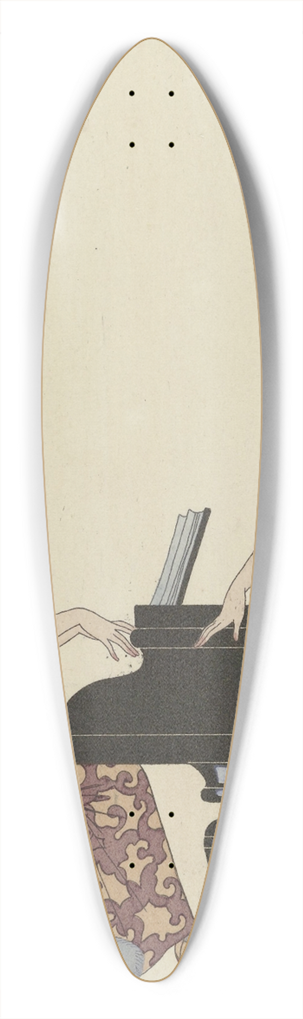 George Barbier - Incantation 39.3 inch art pintail longboard deck