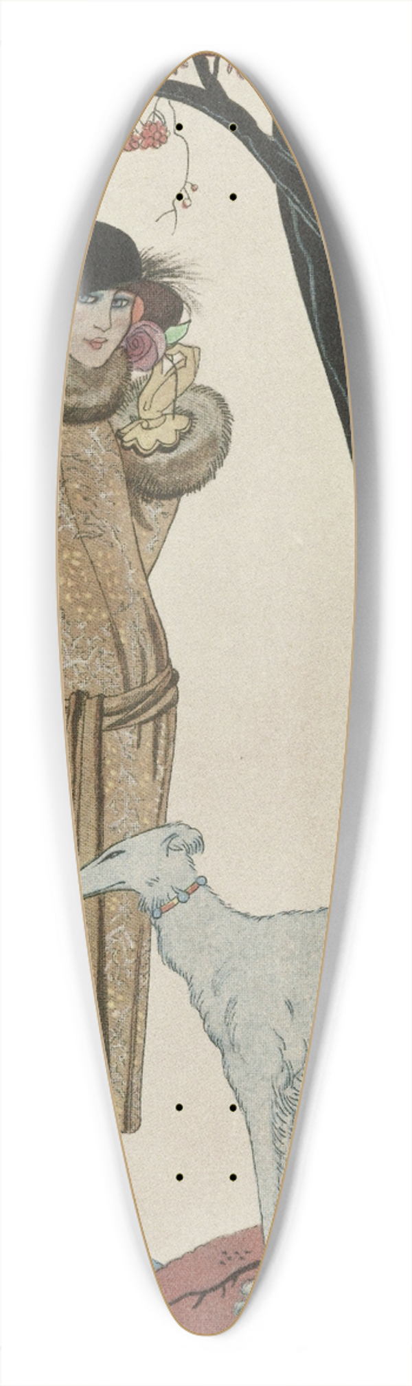 George Barbier - Symphonie automnale ; Manteau, et Robe daprs-midi, de Worth 39.3 inch art pintail longboard deck