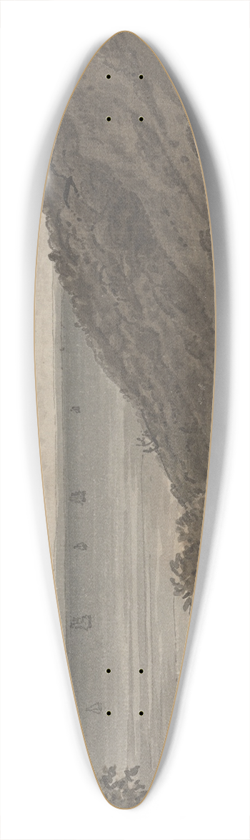 George Barret Jr. - Boulner, East Yarmouth 39.3 inch art pintail longboard deck