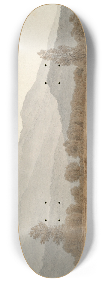 Caspar David Friedrich - Neumond ber dem Riesengebirge 8.25 inch art skate deck