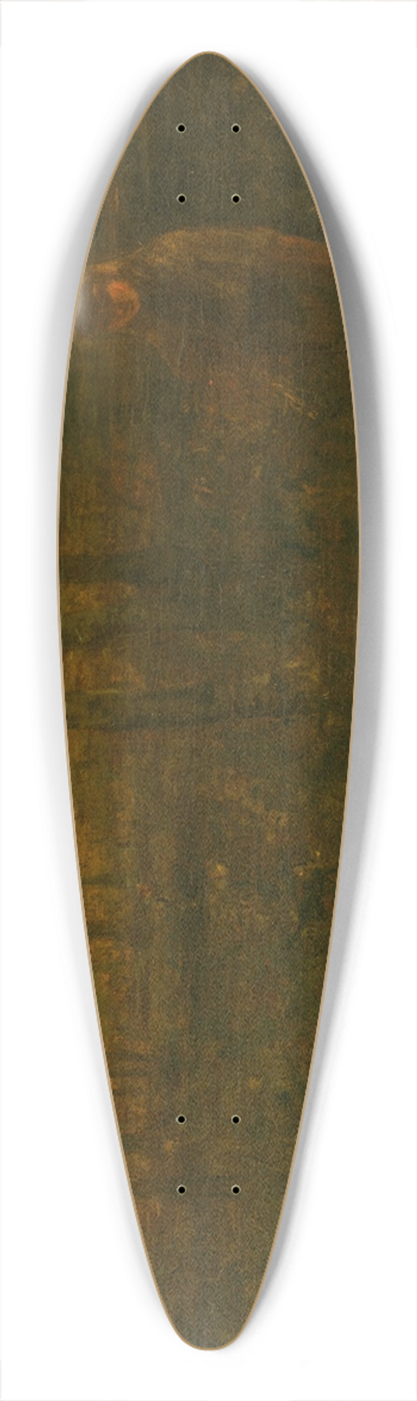 George Fuller - Afterglow 39.3 inch art pintail longboard deck
