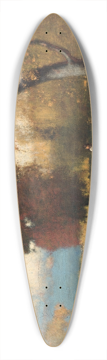 George Inness - Landscape 39.3 inch art pintail longboard deck