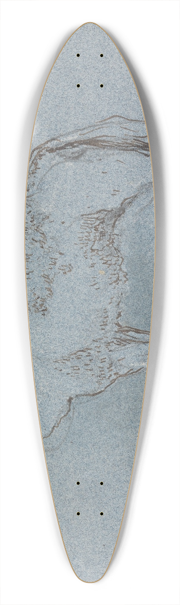 George Jones - A Camel, Facing Left, Sept. 1856 39.3 inch art pintail longboard deck