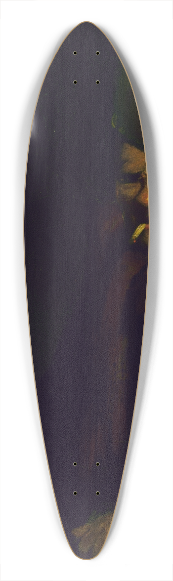 George Luks - New Years Shooter 39.3 inch art pintail longboard deck