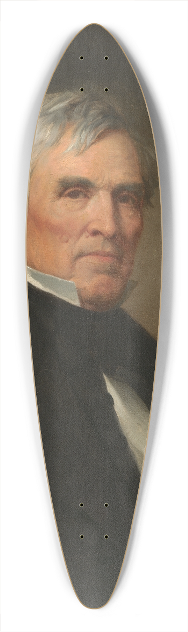 George Peter Alexander Healy - John Jordan Crittenden 39.3 inch art pintail longboard deck