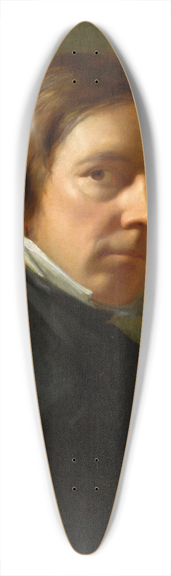 George Richmond - Self-Portrait 39.3 inch art pintail longboard deck