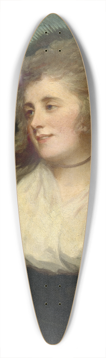 George Romney - Lady Arabella Ward 39.3 inch art pintail longboard deck