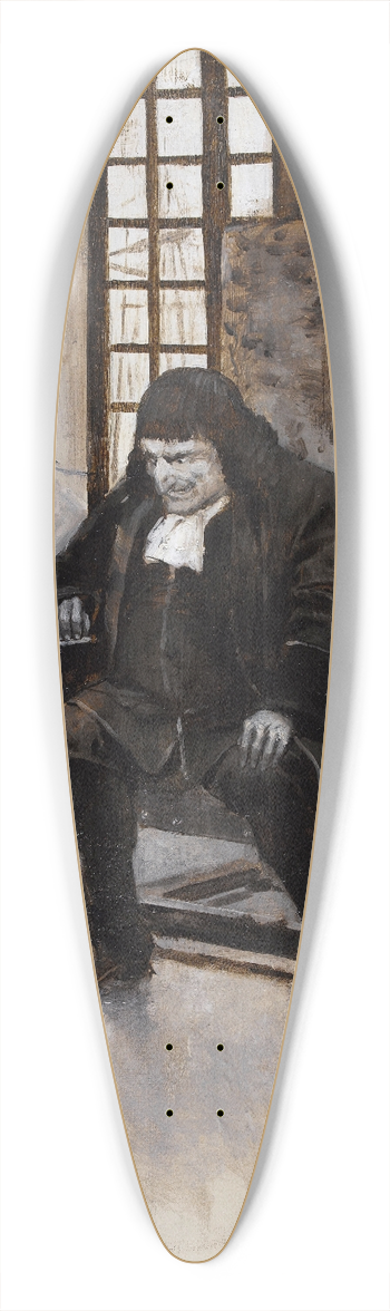 Georges Antoine Rochegrosse - Barkilphedro 39.3 inch art pintail longboard deck