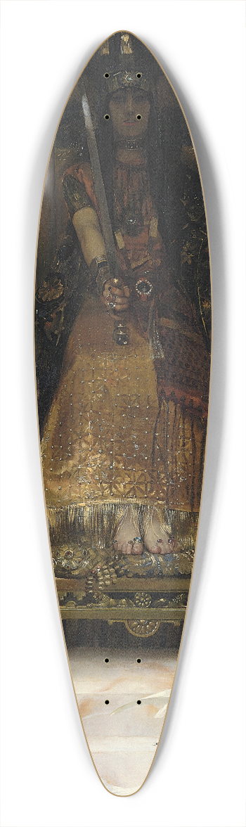 Georges Antoine Rochegrosse - War And Peace 39.3 inch art pintail longboard deck