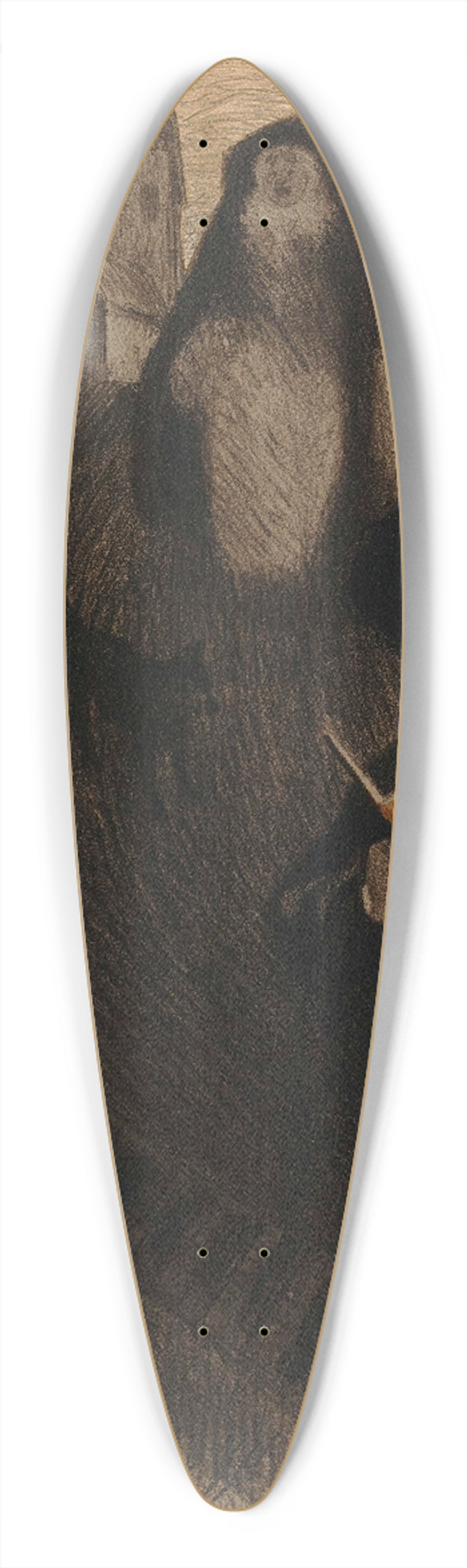 Georges de Feure - Matres de laffiche 39.3 inch art pintail longboard deck