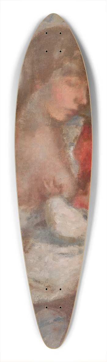 Georges d'Espagnat - Maternit 39.3 inch art pintail longboard deck