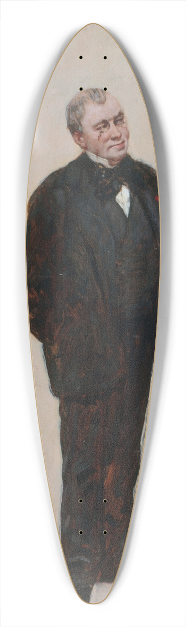 Georges Jules Victor Clairin - Portrait dmile de Girardin (1806-1881), publiciste et homme politique 39.3 inch art pintail longboard deck