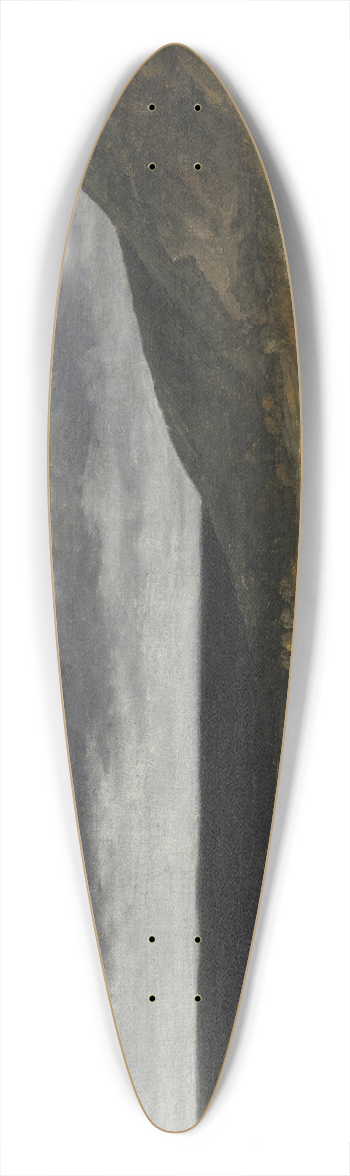 Georges Michel - Landscape Near Paris 39.3 inch art pintail longboard deck