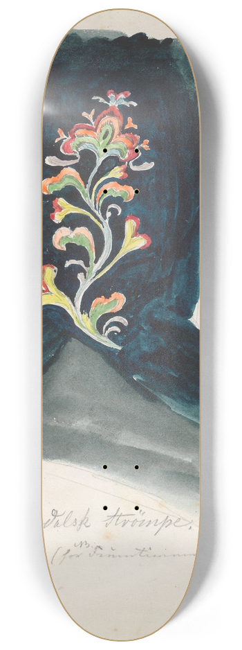 Adolph Tidemand - Strmpe, Heddal 8.25 inch art skate deck