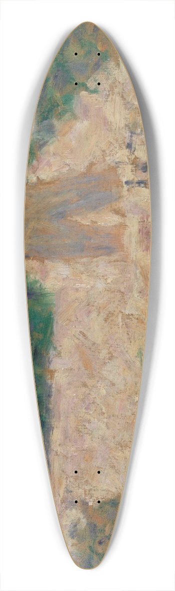 Georges Seurat - TwoStonebreakers 39.3 inch art pintail longboard deck