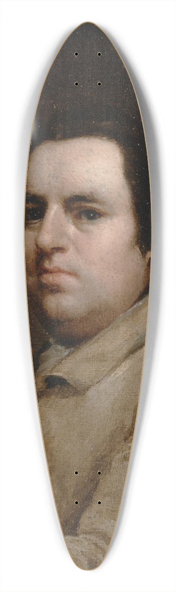 George Stubbs - Self-Portrait 39.3 inch art pintail longboard deck