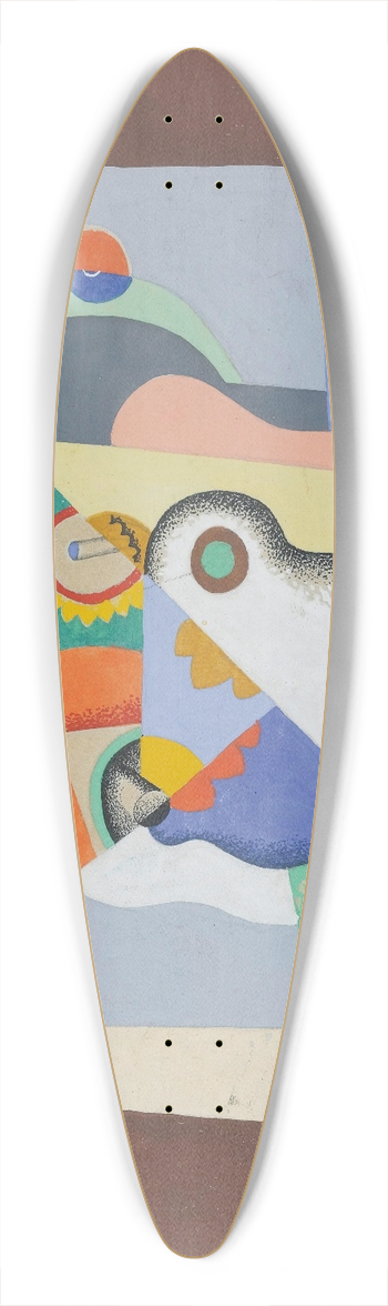 Georges Valmier - Nature Morte 39.3 inch art pintail longboard deck