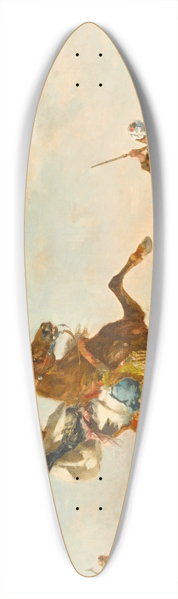 Georges Washington - The Ambush 39.3 inch art pintail longboard deck