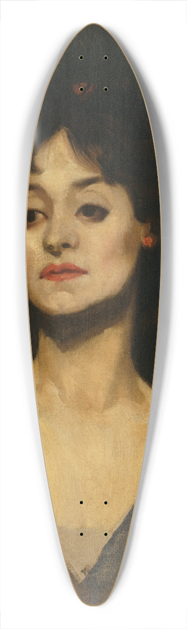George Washington Lambert - Portrait Of A Lady (The Dancer) 39.3 inch art pintail longboard deck
