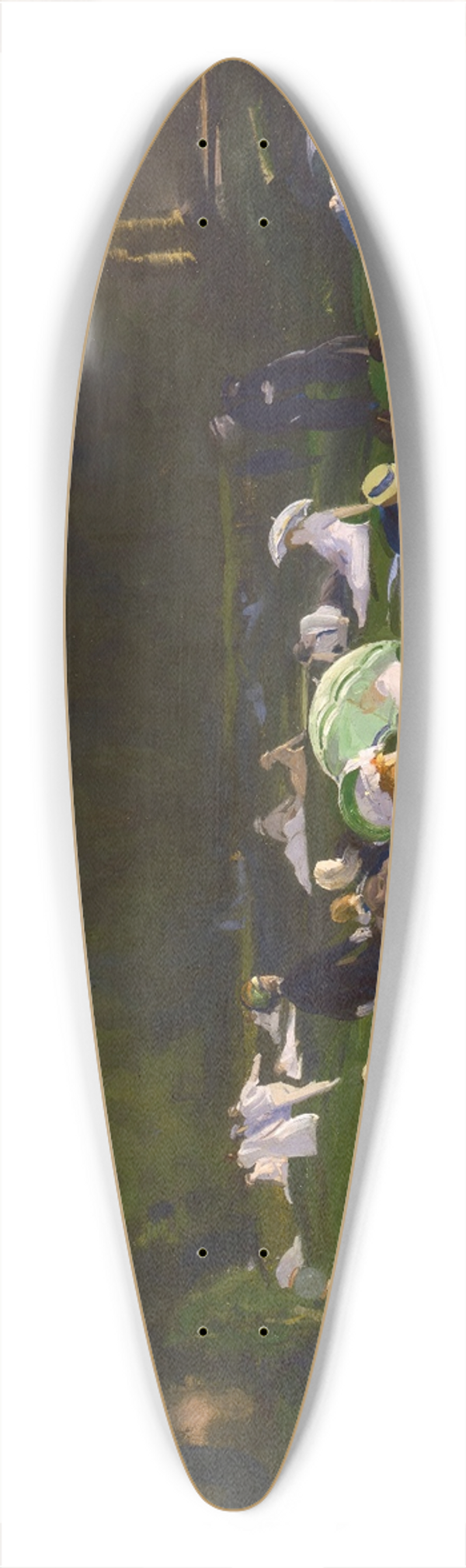 George Wesley Bellows - A Day in June 39.3 inch art pintail longboard deck