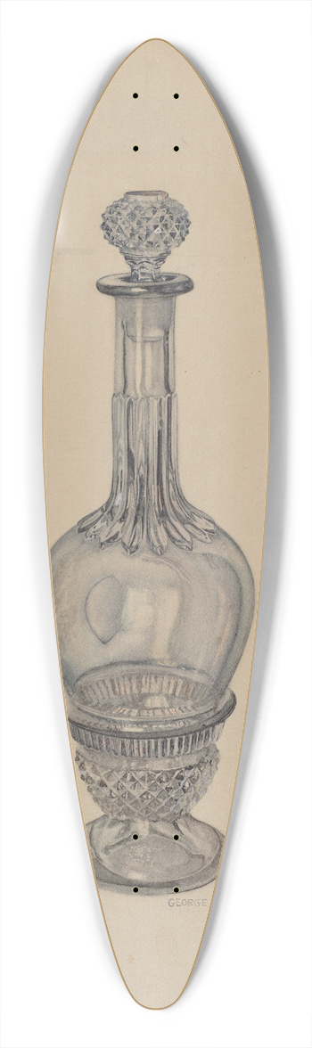 George Yanosko - Decanter 39.3 inch art pintail longboard deck