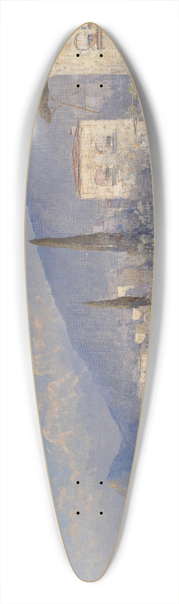 Georg Fischhof - Motiv aus Capri 39.3 inch art pintail longboard deck