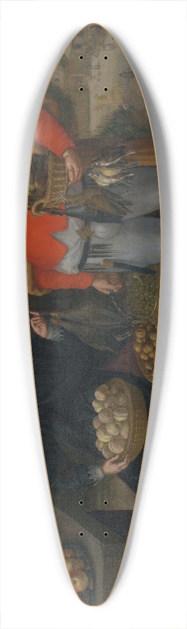 Georg Flegel - Allegory of Autumn 39.3 inch art pintail longboard deck