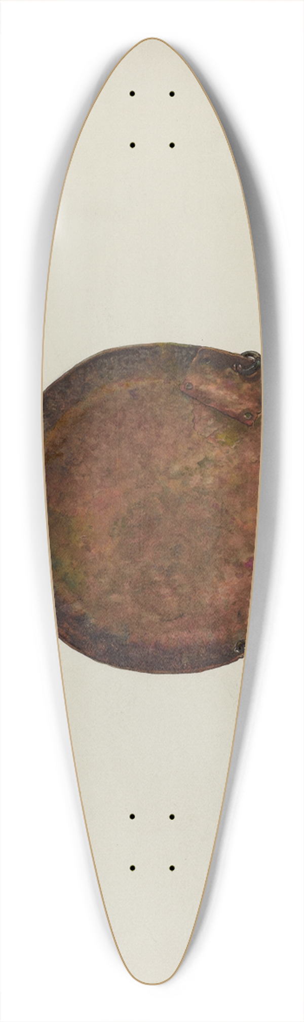 Gerald Transpota - Tray 39.3 inch art pintail longboard deck