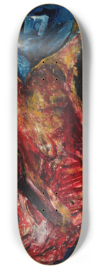 Cham Soutine - Carcass of Beef 8.25 inch art skate deck