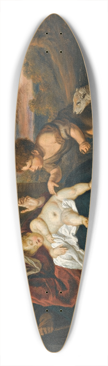 Gerard Seghers - The Holy Family With The Infant Saint John The Baptist 39.3 inch art pintail longboard deck