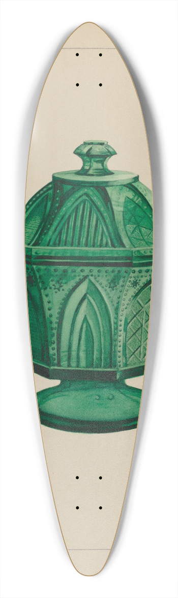 Giacinto Capelli - Sugar Bowl 39.3 inch art pintail longboard deck
