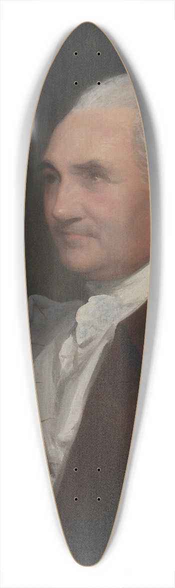 Gilbert Stuart - Colonel Isaac Barre 39.3 inch art pintail longboard deck