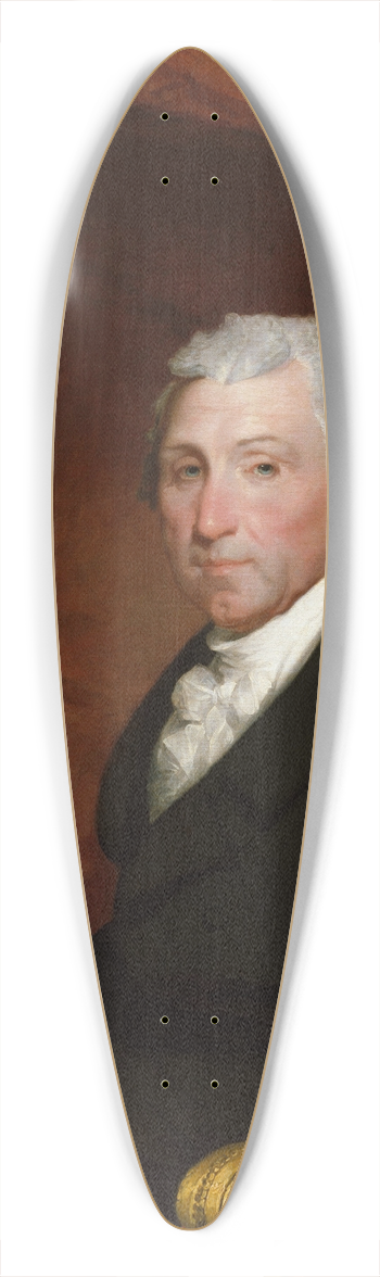 Gilbert Stuart - James Monroe 39.3 inch art pintail longboard deck
