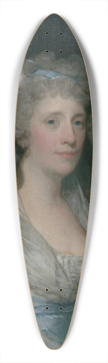 Gilbert Stuart - Mrs. Joseph Anthony Jr. (Henrietta Hillegas) 39.3 inch art pintail longboard deck