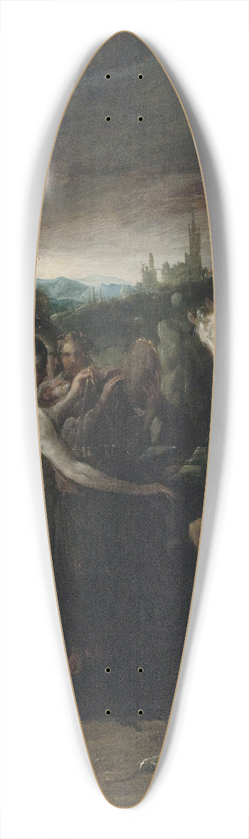 Giovanni Andrea Donducci - The Triumph Of David 39.3 inch art pintail longboard deck
