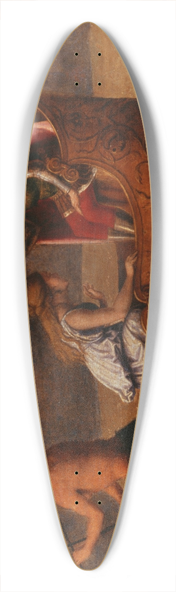 Giovanni Battista Cima da Conegliano - Wedding of Bacchus and Ariadne 39.3 inch art pintail longboard deck