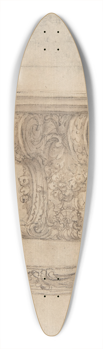 Giovanni Battista Foggini - Design for a Lectern 39.3 inch art pintail longboard deck